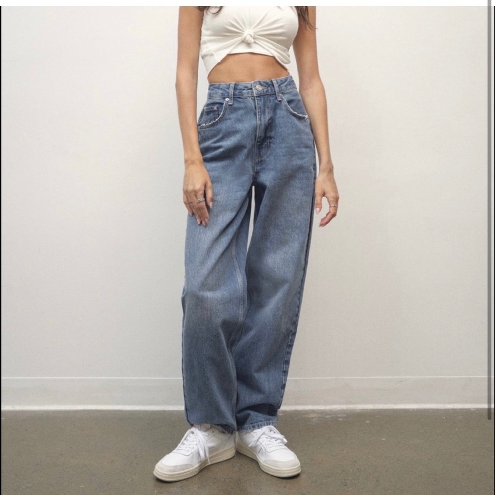 Urban Outfitters BDG Vintage Feel High Waisted Baggy Jeans Size 27